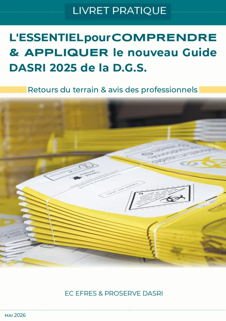 L&rsquo;essentiel pour comprendre et appliquer le nouveau guide DASRI 2025 de la DGS.